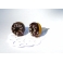 chez laurette | Donuts Choco sucré | boucles d'oreille | bijoux gourmand | puces d'oreille | fait main | montréal | fimo