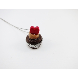 Collier - Cupcake St Valentin