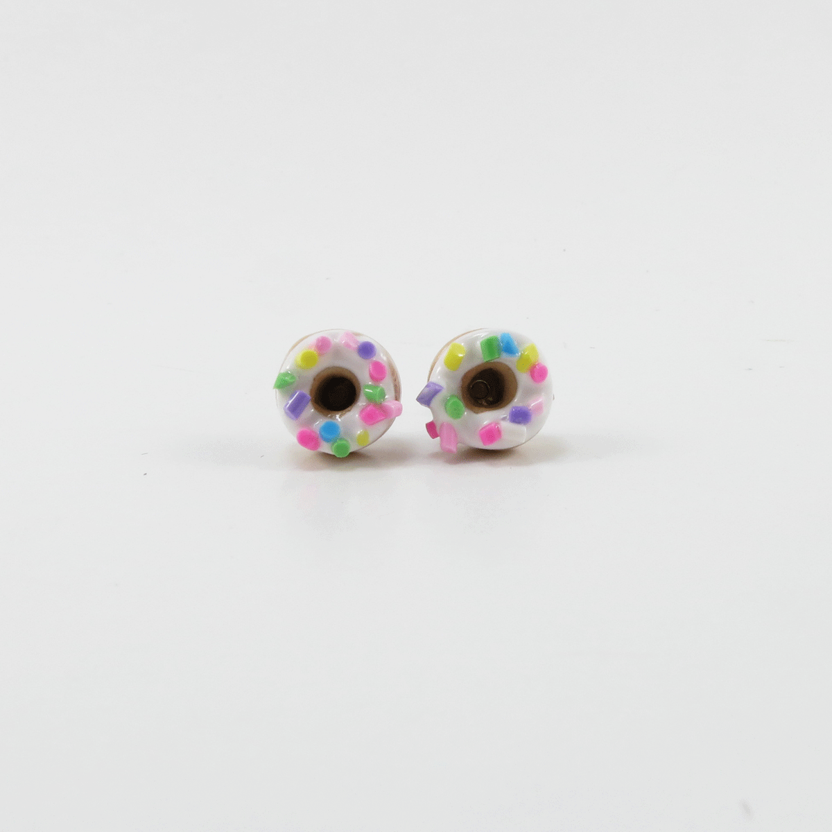 Beigne - blanc et funfettis multicolore