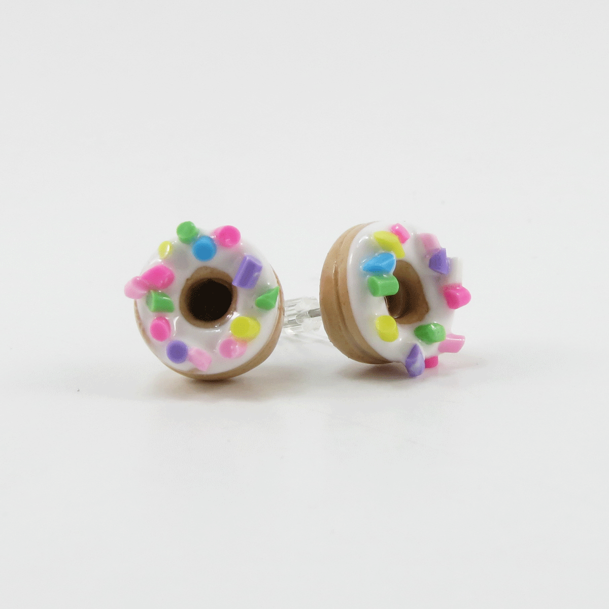 Beigne - blanc et funfettis multicolore