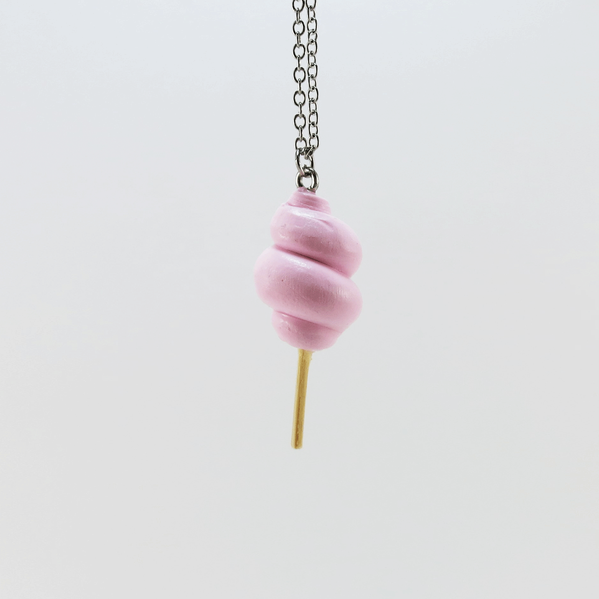 Collier - Barbe à papa