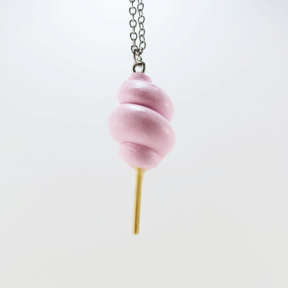 Collier - Barbe à papa