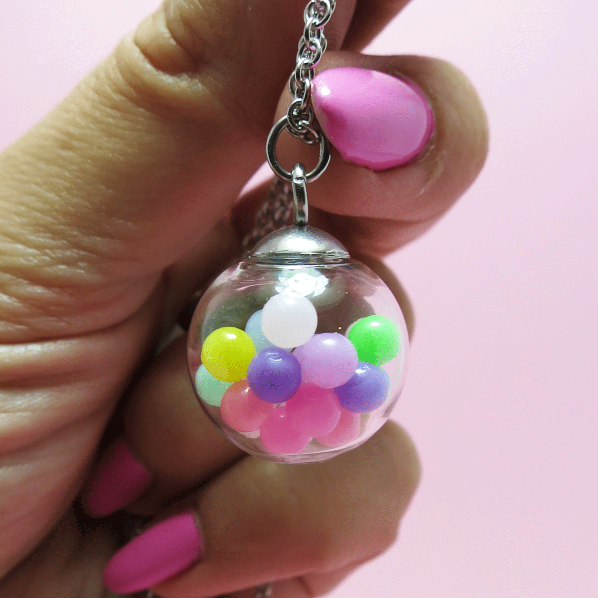 Collier - Boule de bonbon