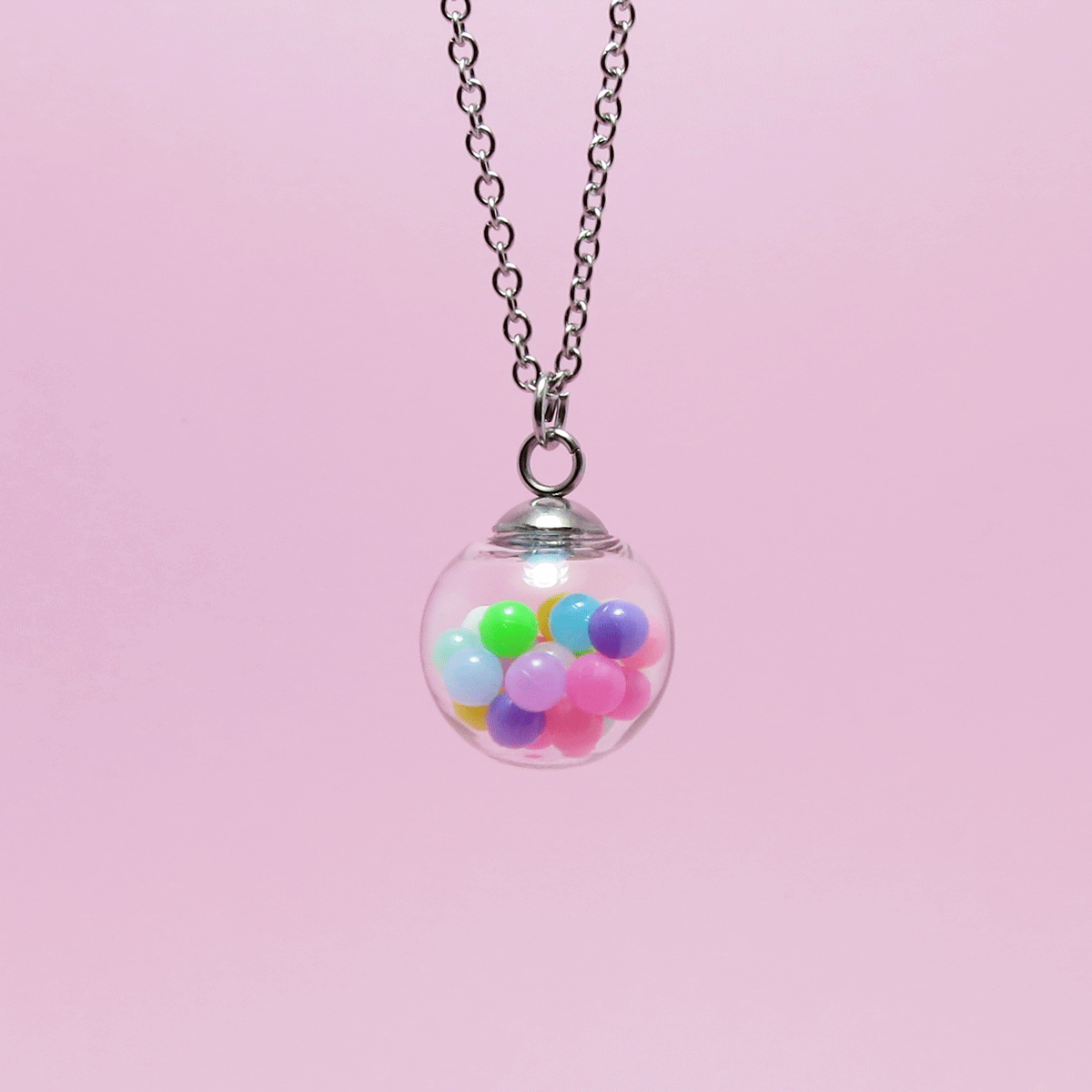 Collier - Boule de bonbon