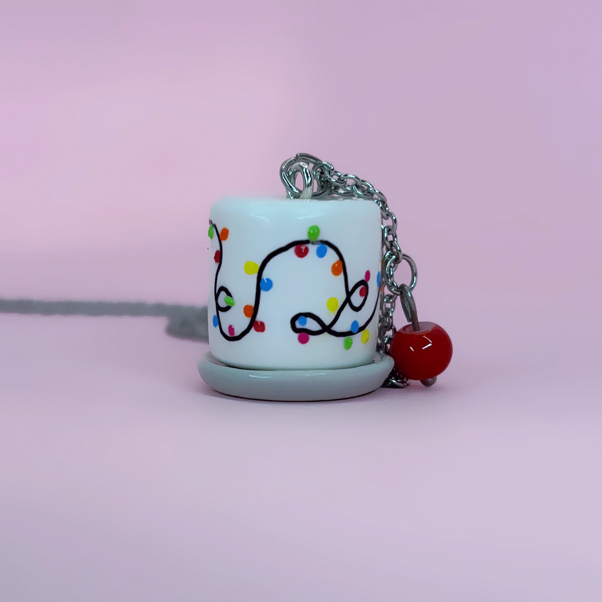 Gâteau de Noël Guirlandes - Pièce unique (Maxi)