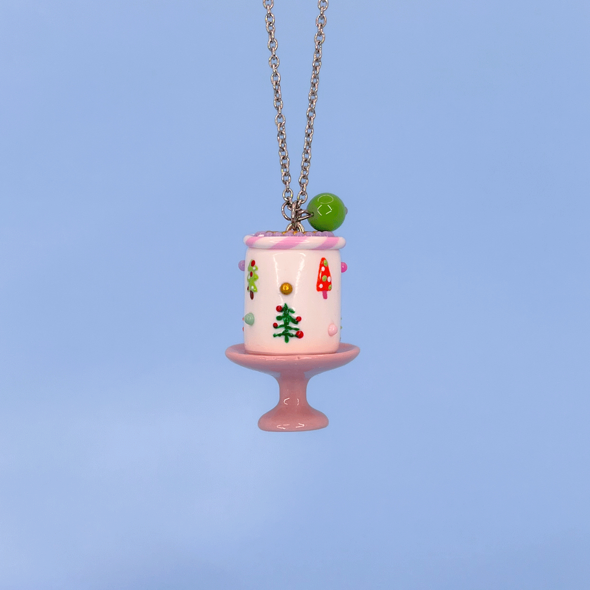 Gâteau de Noël Sapins - Pièce unique (Maxi)