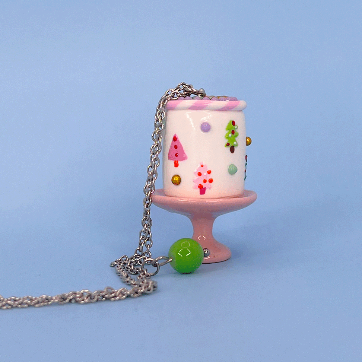 Gâteau de Noël Sapins - Pièce unique (Maxi)