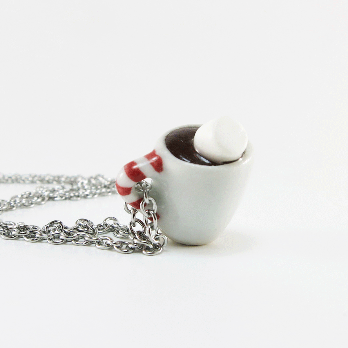 Tasse de Noël, chocolat chaud & guimauve