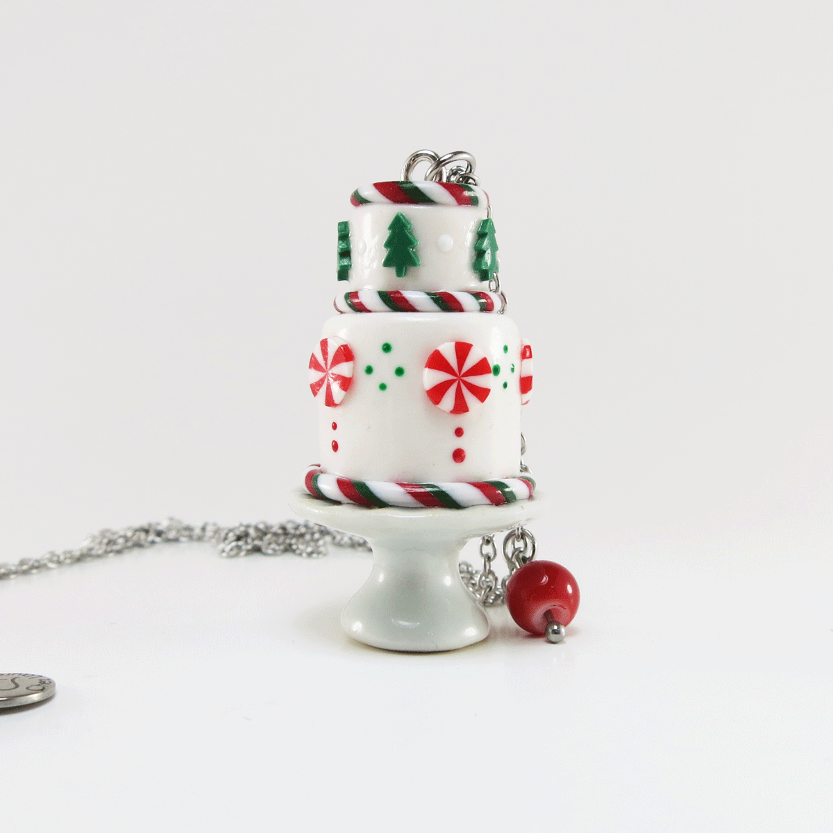 Sublime Gâteau étagé de Noël - Pièce unique