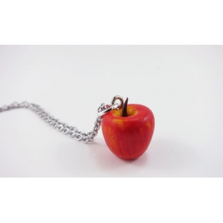 Collier - La pomme | Les pommes de Laurette (mini)