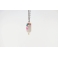 Collier - Mini Popsicle blanc, crémage rose ultra pâle & confettis multicolores (mini)