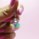 Necklace - Glass Candy ball (mini)