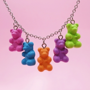 Collier - bonbon "Gummy Bears" (Maxi)