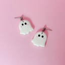 Large earrings - Cute Ghosts
