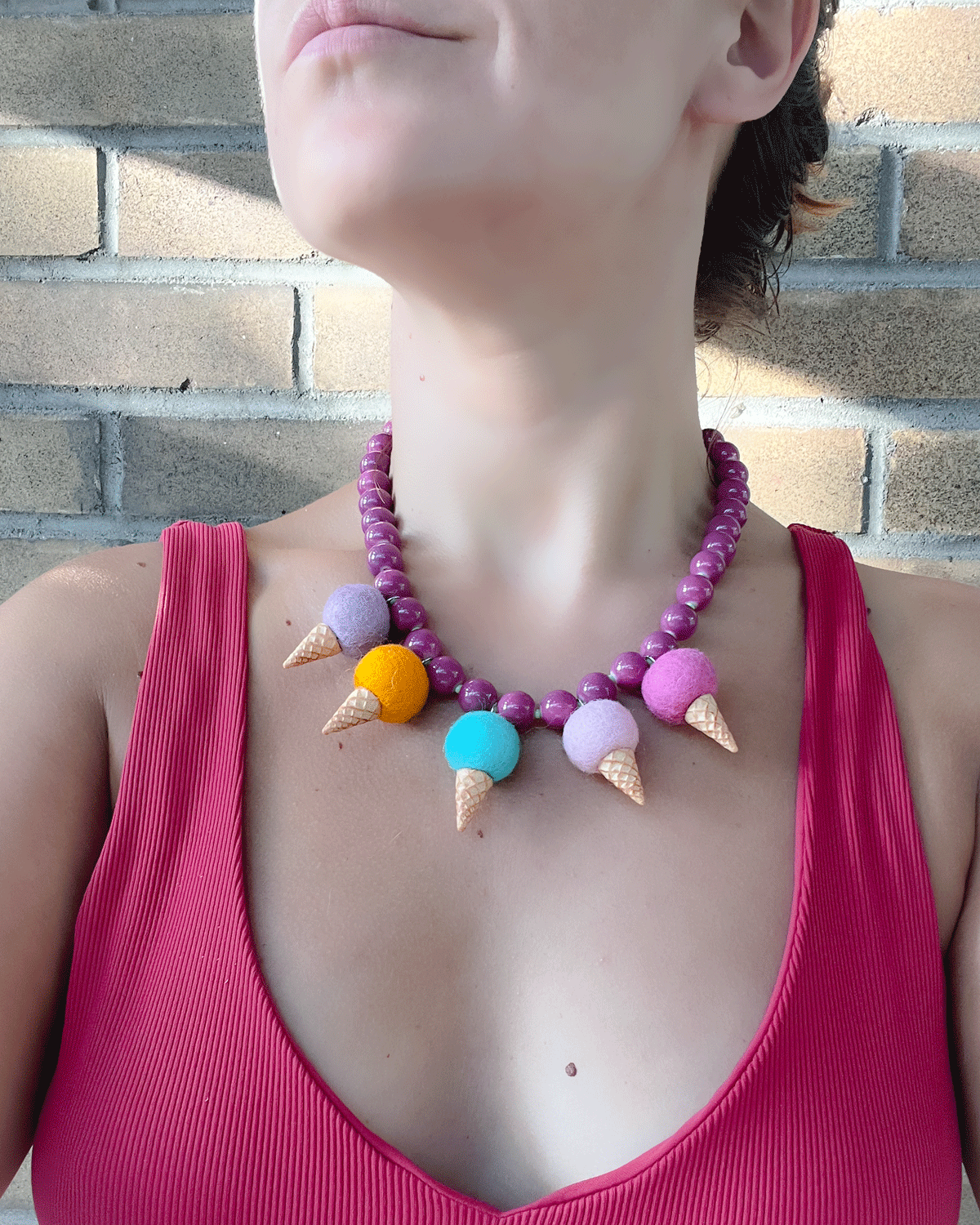 Collier - Cascade glacée (Maxi)
