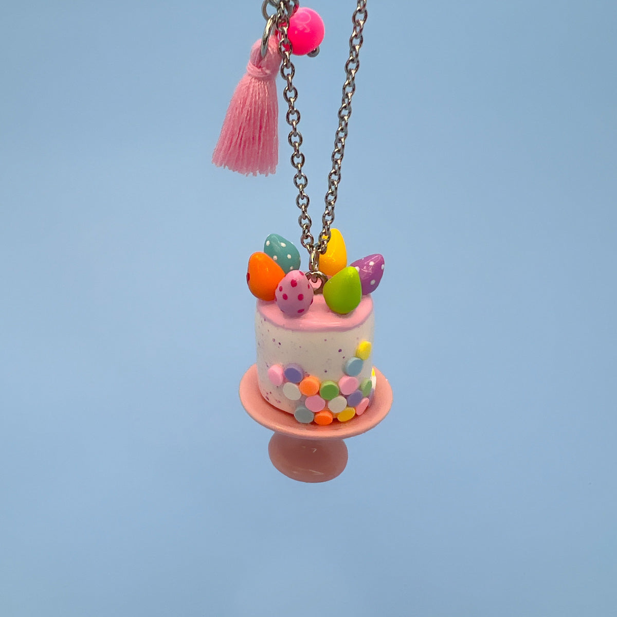 Collier Pièce unique - Gâteau de Pâques (maxi)