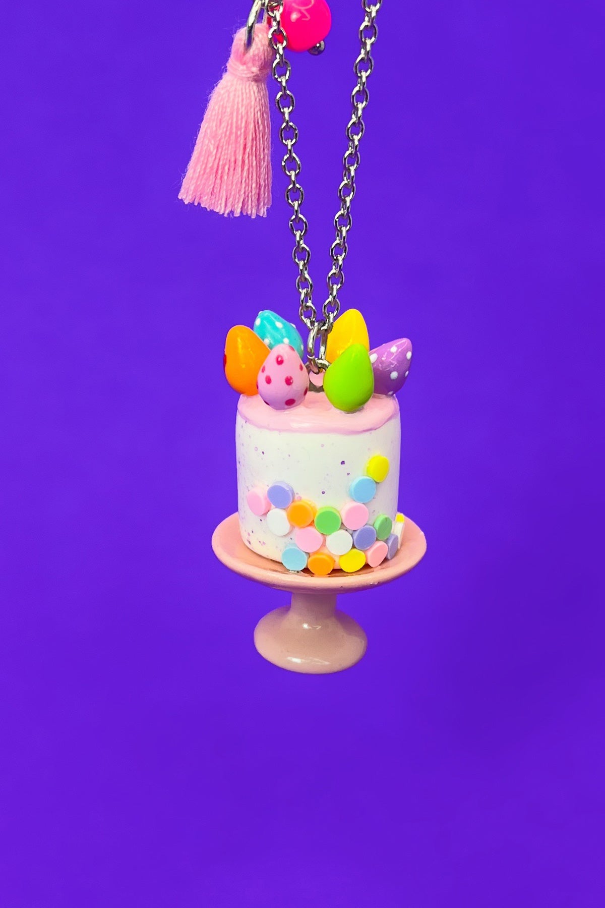 Collier Pièce unique - Gâteau de Pâques (maxi)