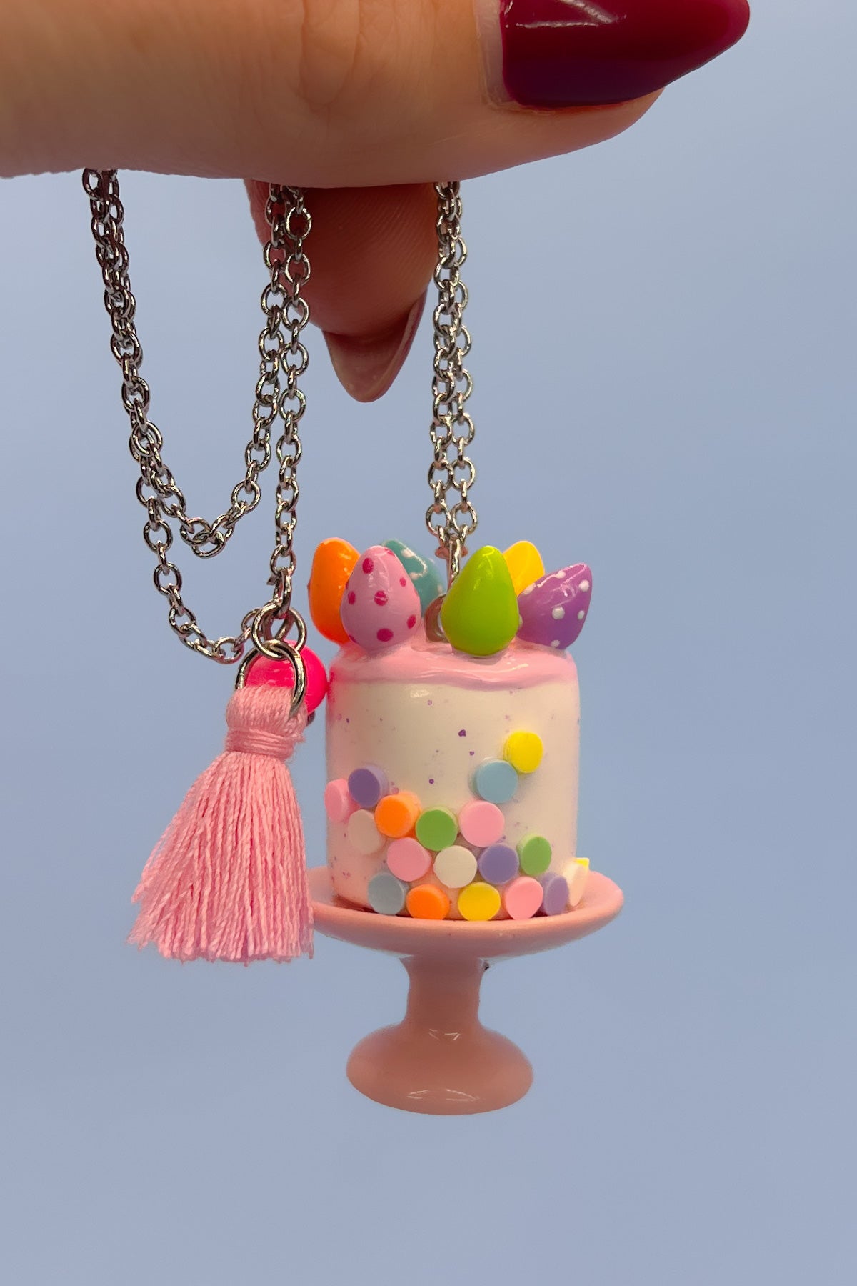 Collier Pièce unique - Gâteau de Pâques (maxi)