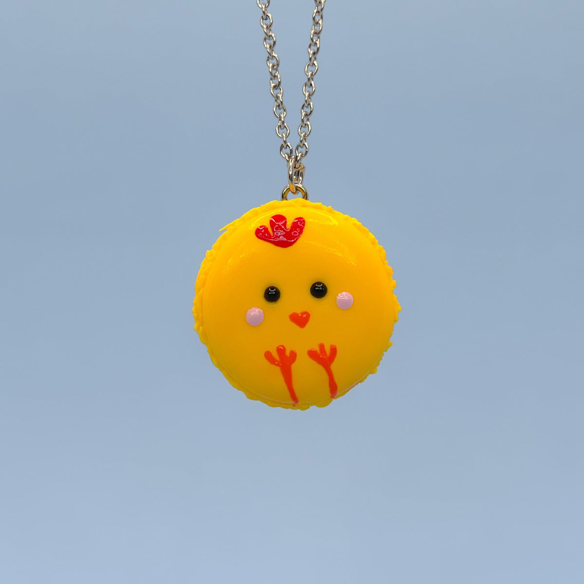 Collier - Gros macaron Pioupiou (Maxi)