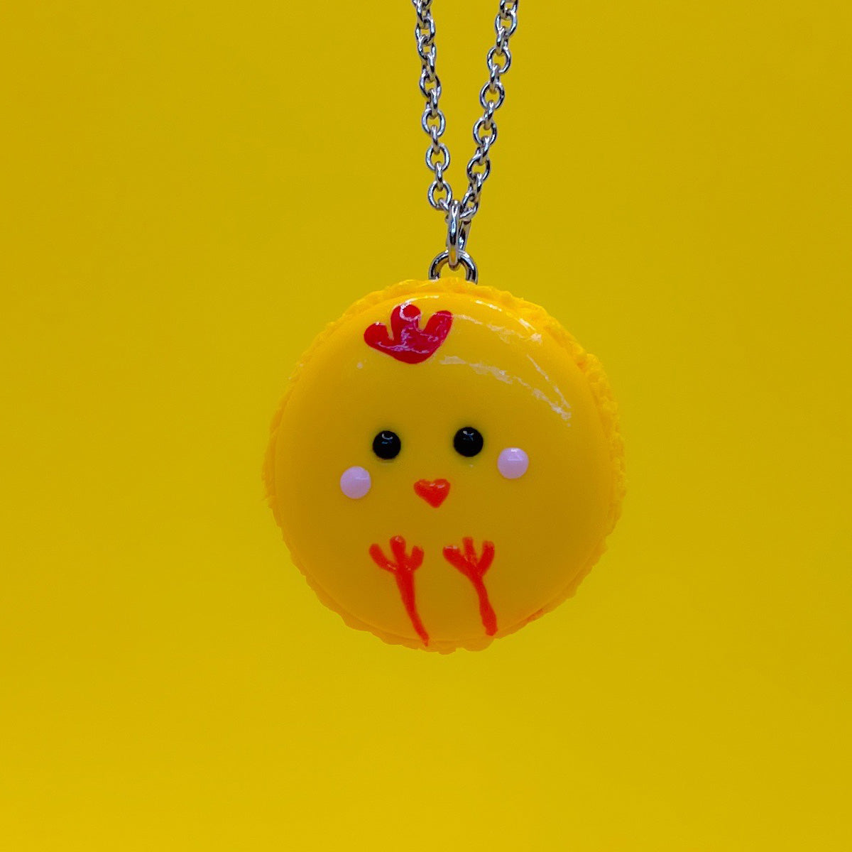 Collier - Gros macaron Pioupiou (Maxi)